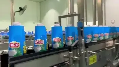 نفق شرنك بالبخار لعبوات ماء جوز الهند